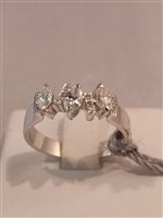 Anello Alfieri & St. john Donna in Oro Diamante 0.47 Ct 1857 A20 - 1857 A20